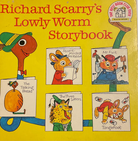 Lowly Worm Storybook, Richard Scarry
