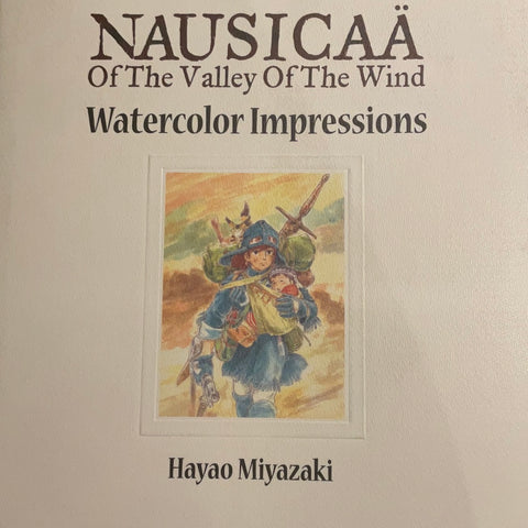 Nausicaä of the Valley of the Wind Watercolor Impressions, Hayao Miyazaki