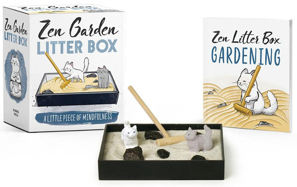 Zen Garden Litter Box A Little Piece of Mindfulness PillowCat Books