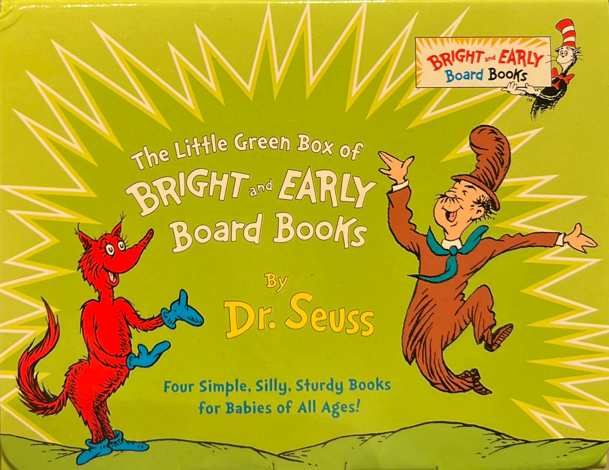 The Little Green Box of Bright and Early Books, Dr. Seuss PillowCat Books