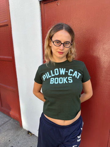 Pillow-Cat Books x Vanna Youngstein Green Tee
