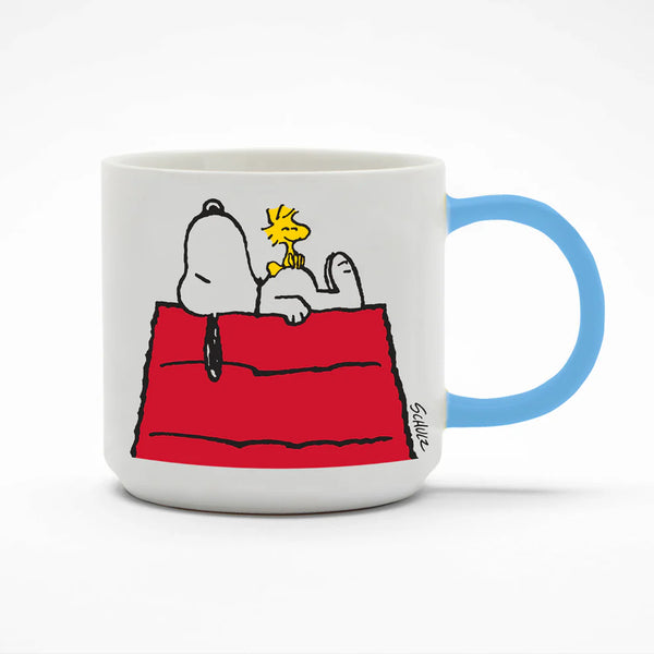 Peanuts Mugs - Eat, drink, wake up!