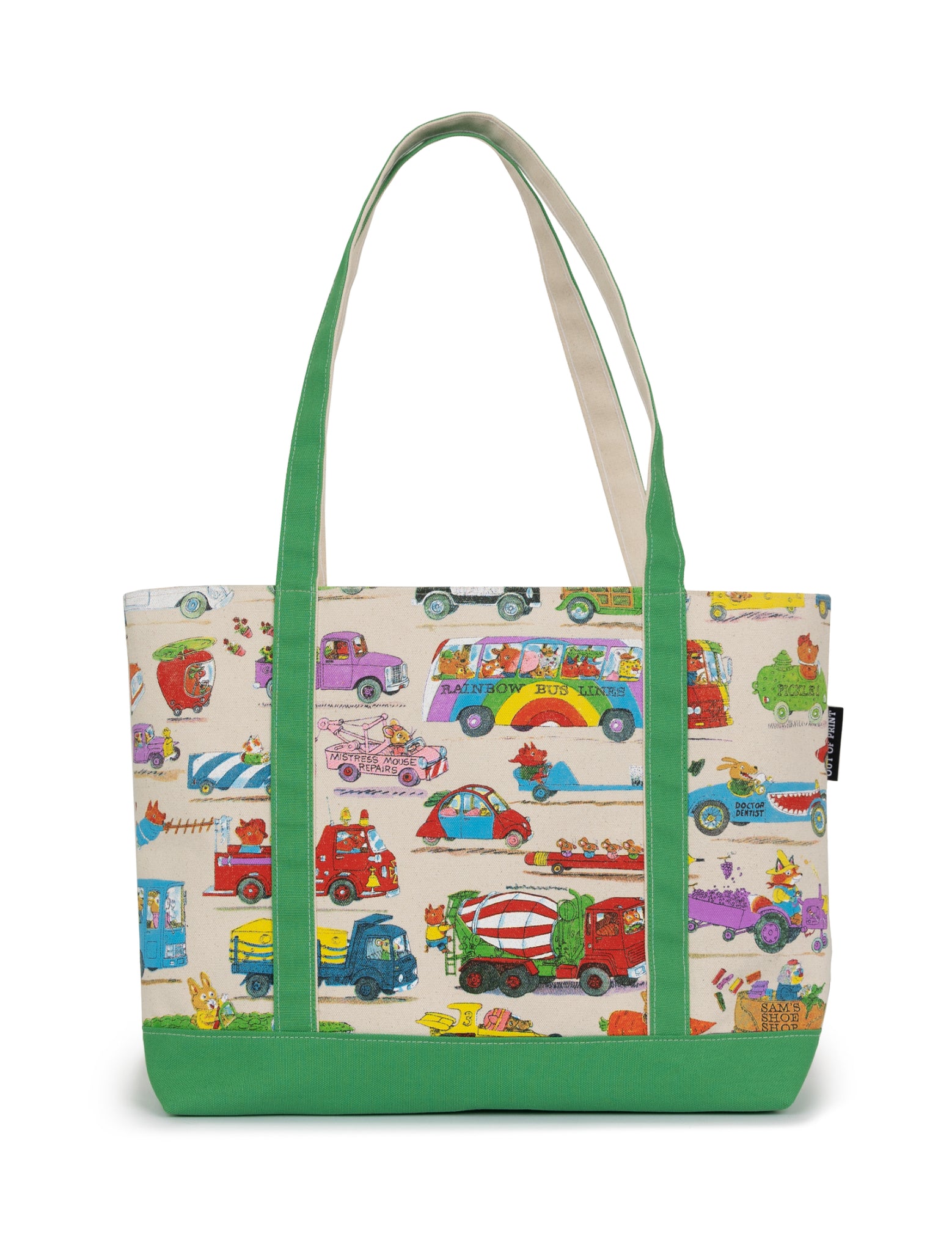 Richard Scarry: Cars and Trucks and Things That Go Mini Tote Bag