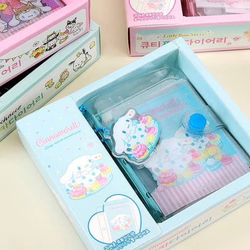 Sanrio Characters Diary Planner Journal Album with Charms