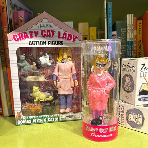 Crazy Cat Lady Christmas Ornament