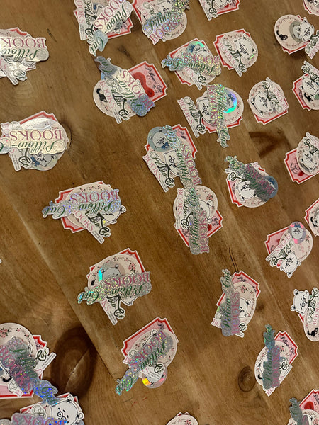 Pillow-Cat Books Single Stickers