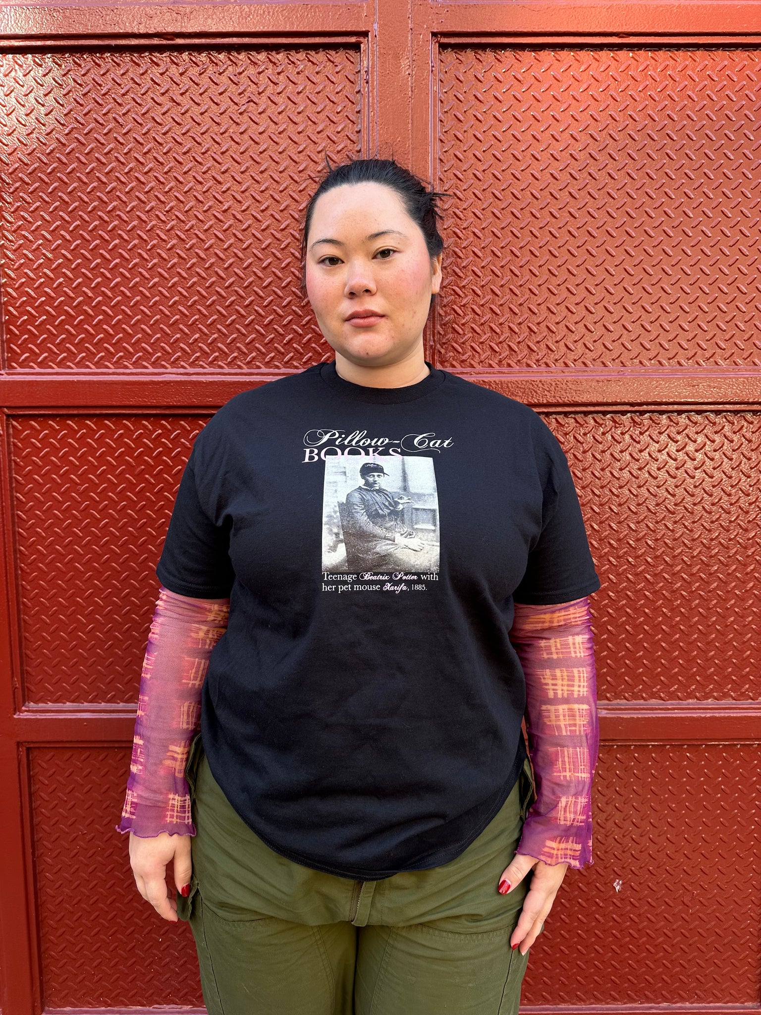 The Beatrix Potter Black Tee