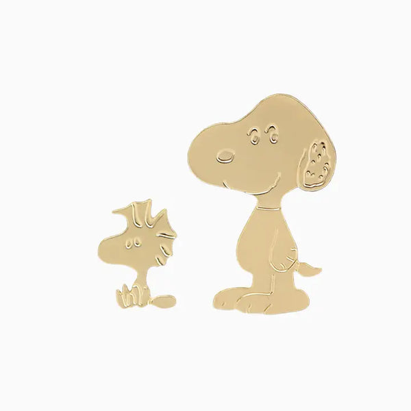 Peanuts Gold Pins