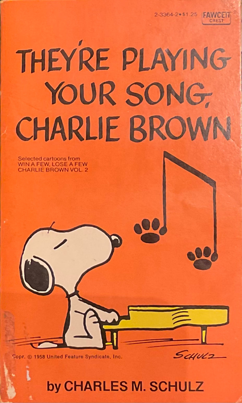 They’re Playing Your Song, Charlie Brown, Charles M. Schulz