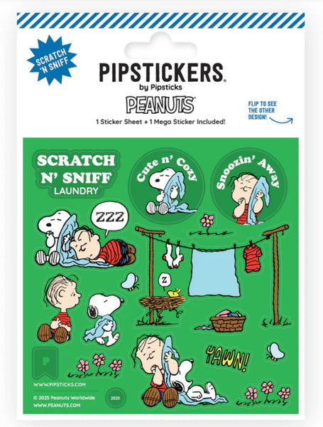 Pipstickers Peanuts Scratch n' Sniff