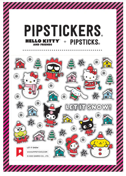 Pipstickers Hello Kitty Sticker Sheets Christmas