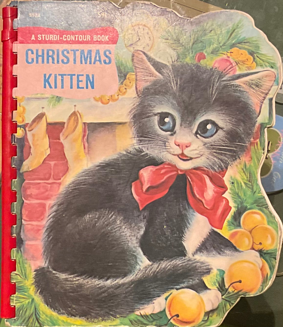 Christmas Kitten, A Sturdi-Contour Book