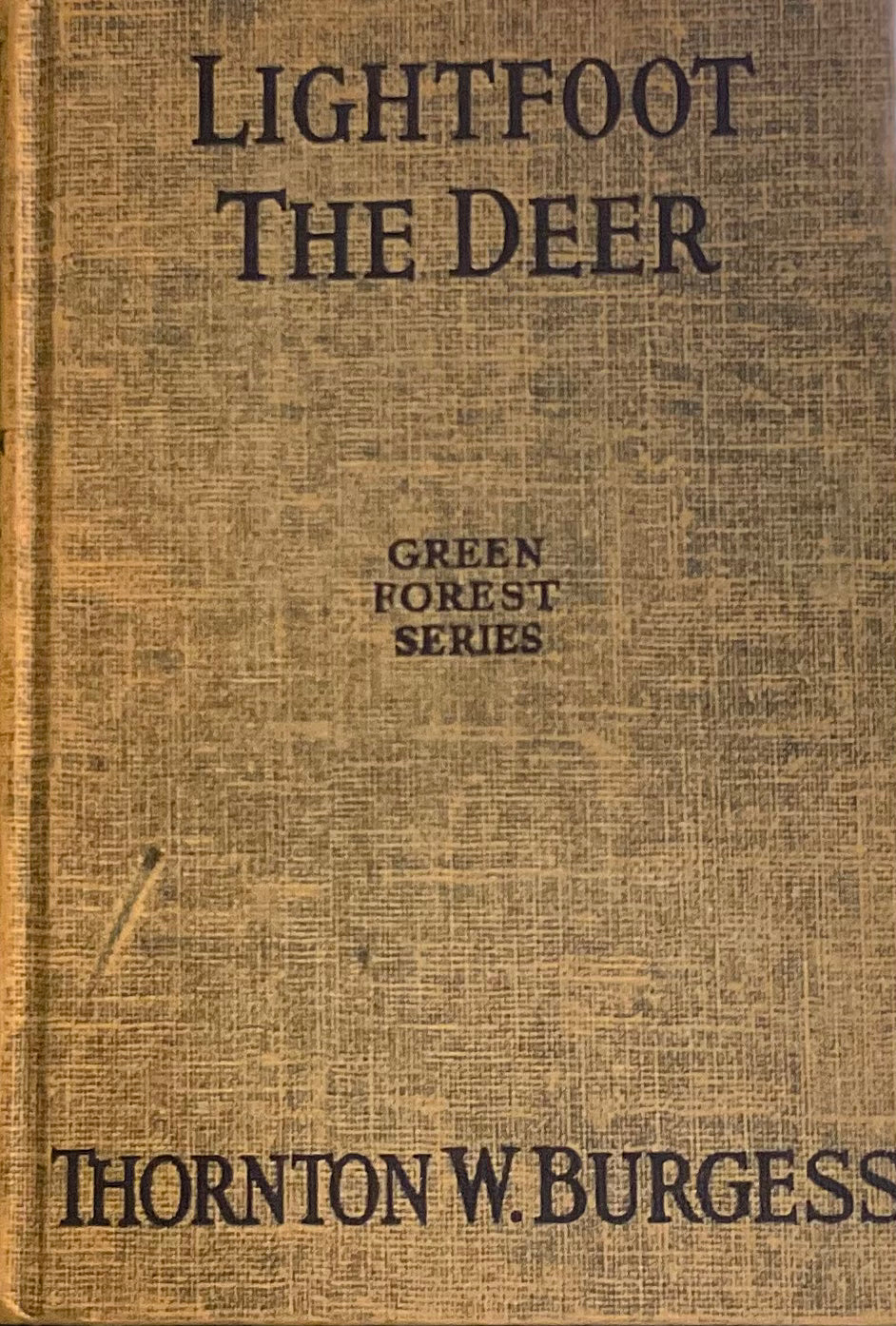 Lightfoot The Deer, Thornton W. Burgess