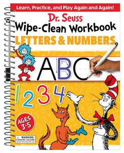 Dr. Seuss Wipe-Clean Workbook LETTERS & NUMBERS