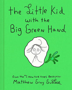 The Little kid with Big Green hand