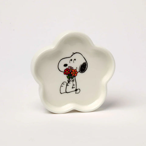 Peanuts Love is in Bloom Flower Trinket Dish