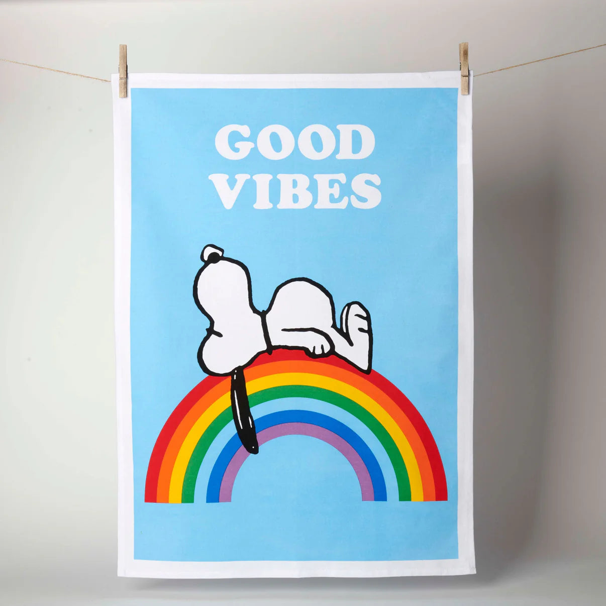 Tea Towel Good Vibes