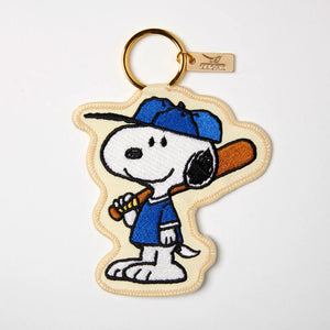 Peanuts Key Charm Home Run