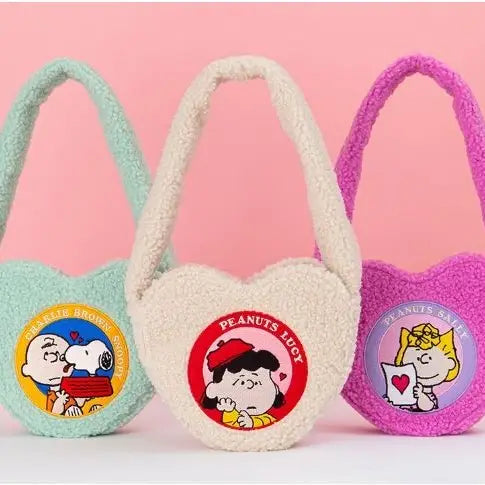 Peanuts Lucy Fluffy Snoopy LOVE Bag
