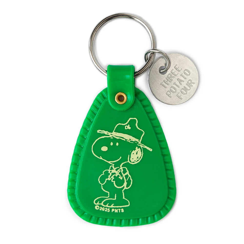 Peanuts Snoopy Saddle Key Chain