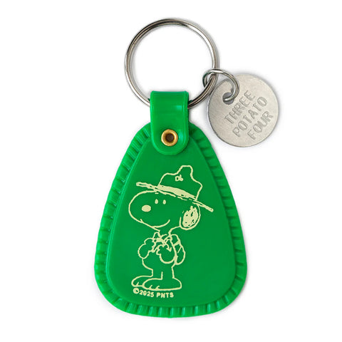 Peanuts Snoopy Saddle Key Chain