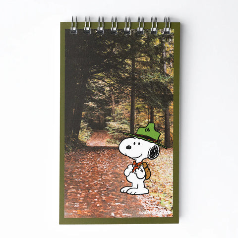 Peanuts Snoopy Beagle Scout Memo Pad