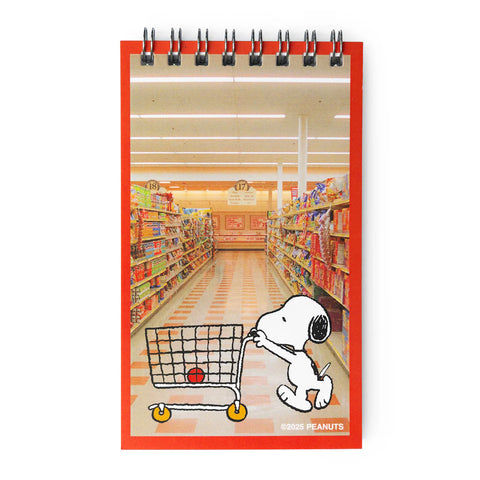 Peanuts Snoopy Grocery Memo Pad