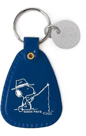 Peanuts Snoopy Saddle Key Chain