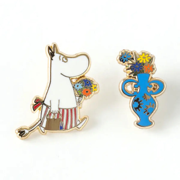 Moomin Pins by Pintrill SINGLE+SET