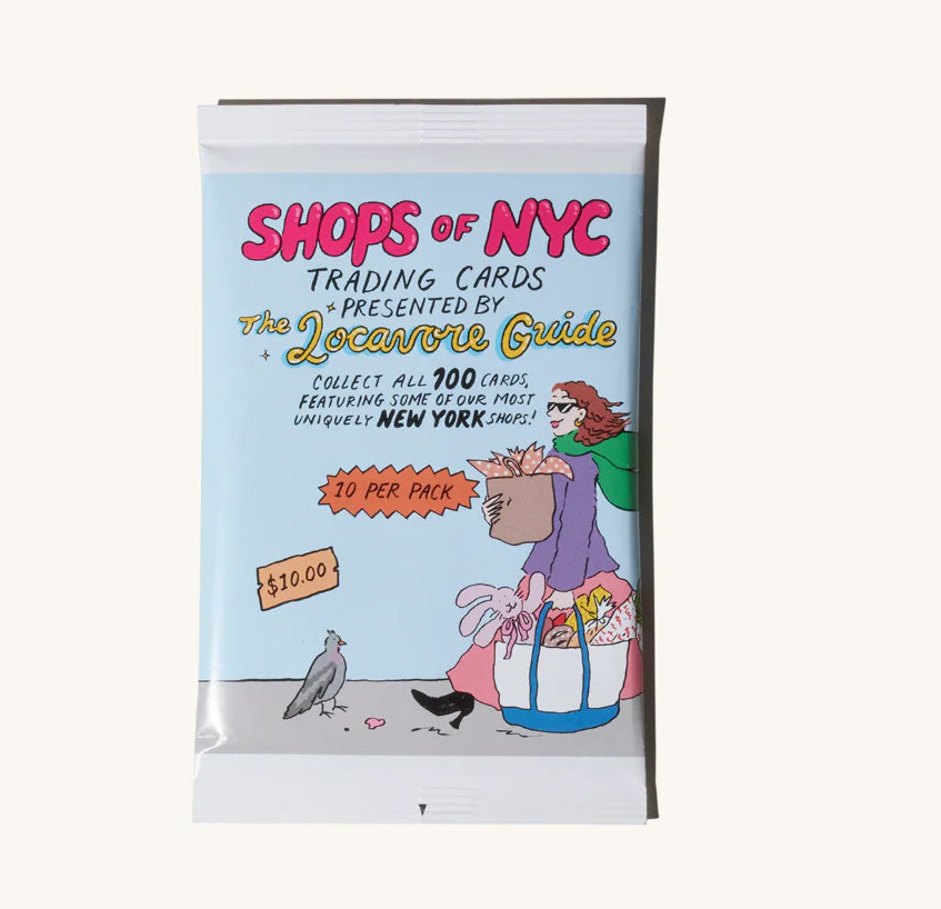 Shops of NYC Locavore trading card pack Shops of NYC Locavore trading card pack