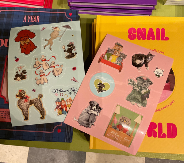 Pillow-Cat Books Sticker Sheets
