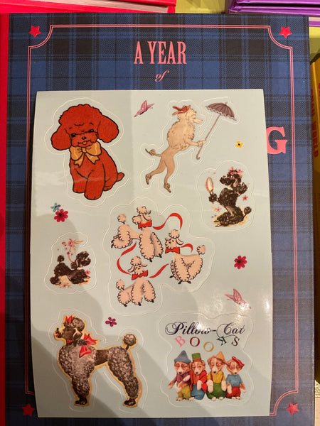 Pillow-Cat Books Sticker Sheets