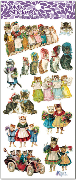 Violette Stickers - CATS