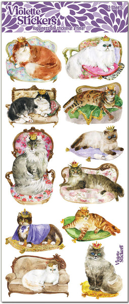 Violette Stickers - CATS