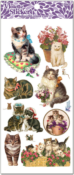 Violette Stickers - CATS