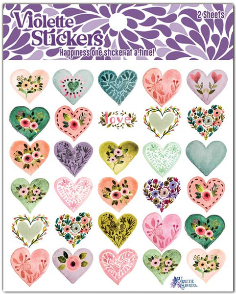 Violette Stickers - VALENTINES