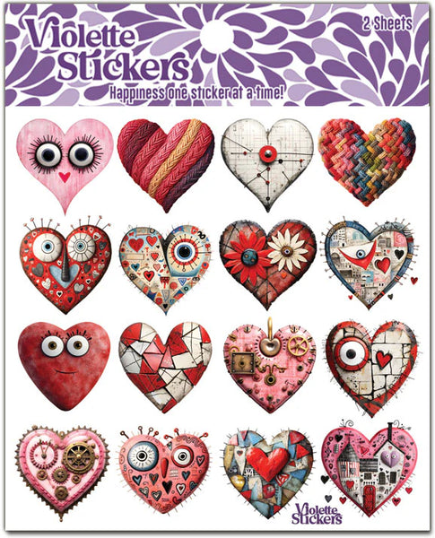 Violette Stickers - VALENTINES