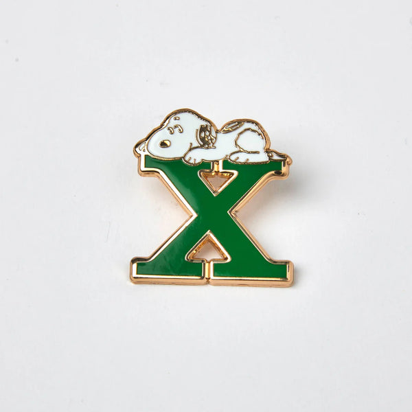 Peanuts Alphabet Pins