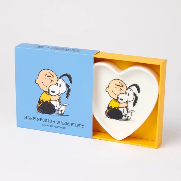 Peanuts Heart Trinket Dish Hug