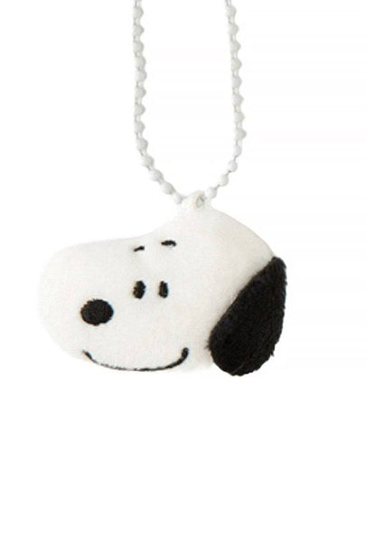 Snoopy Face Mini Plush Bag Charm