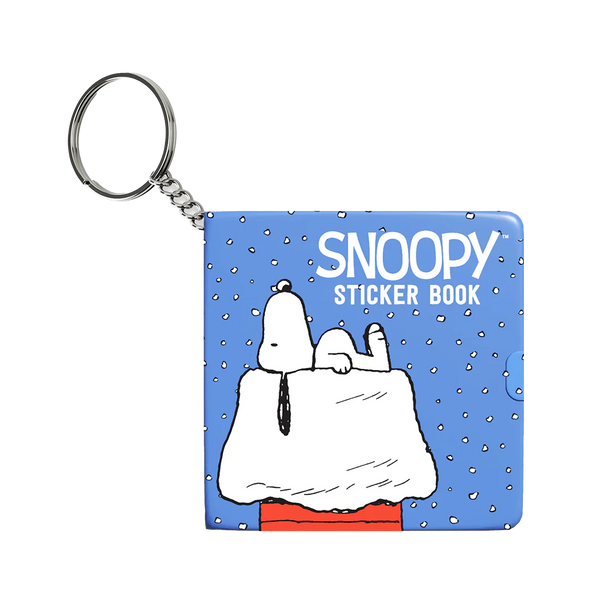 Peanuts Mini Sticker Book Keychain