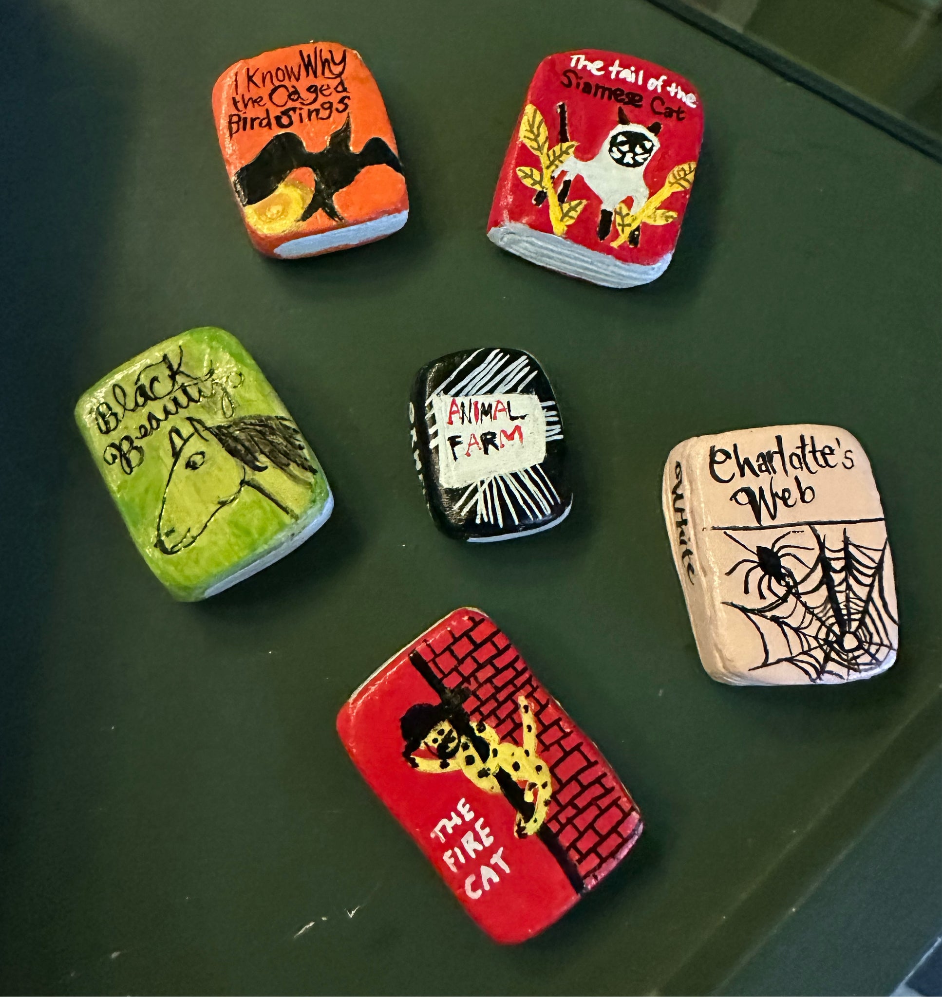 Miniature Book Sculptures