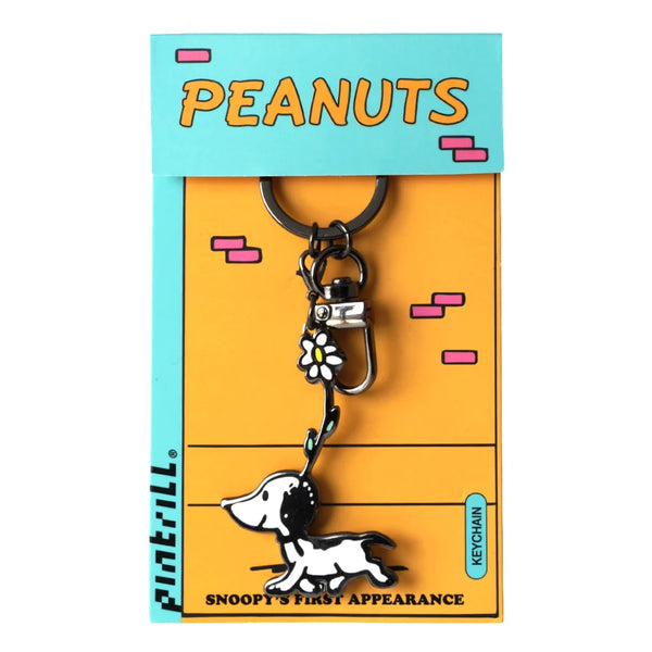 Snoopy's First Appearance Pin and Keyclip by Pintril