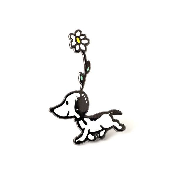 Snoopy's First Appearance Pin and Keyclip by Pintril