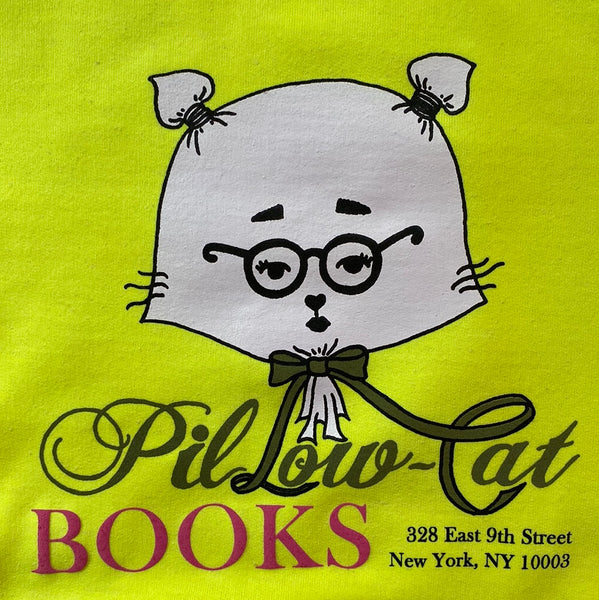 pillow cat books sweatshirt