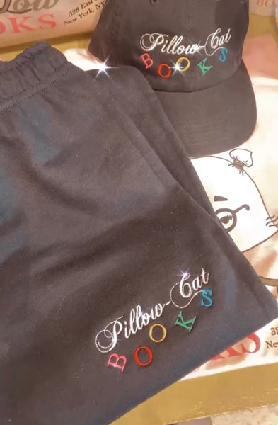 Pillow-Cat Books Rainbow Jumble Sweatpants