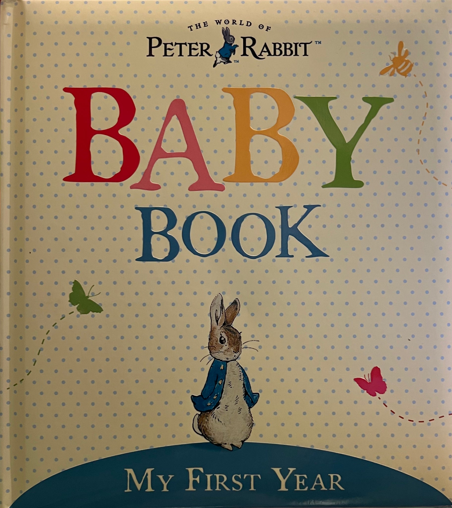 Peter rabbit baby book my deals first year