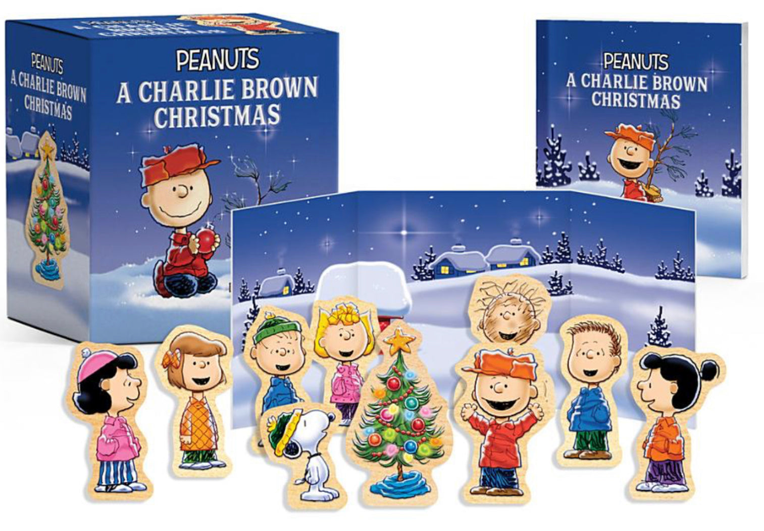 Peanuts: A Charlie Brown Christmas Wooden Collectible Set