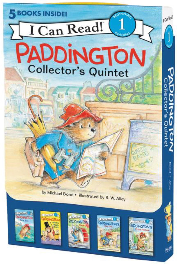 Paddington Collector's Quintet: 5 Fun-Filled Stories in 1 Box! (I Can Read Level 1), Michael Bond