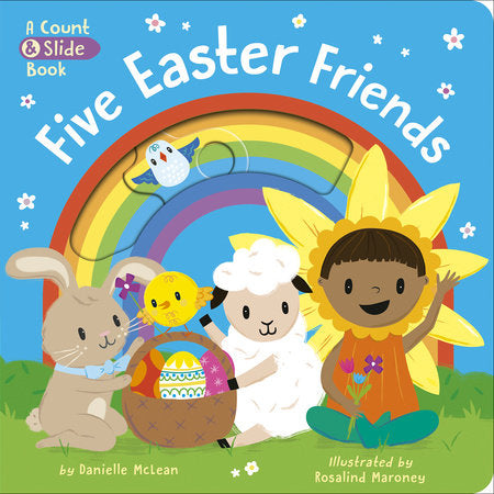 Five Easter Friends (A Count and Slide Book), Danielle McLean